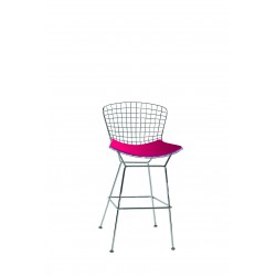 NEST stool + Fushia seat cushion