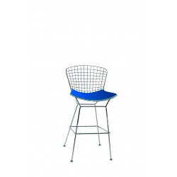 NEST stool + Blue seat cushion