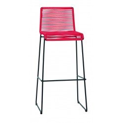 SCOUBIDOU stool Red
