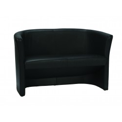 Sofa CONFORT 2 seater Black
