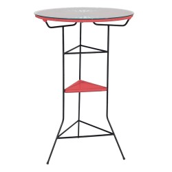SCOUBIDOU snack table Red