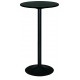 TERTIO Black snack table ø80cm