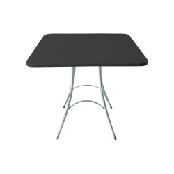 CHROMA square table Black