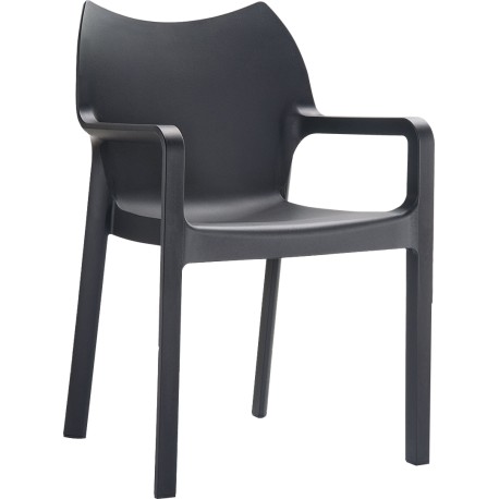 DIVA armchair Black 