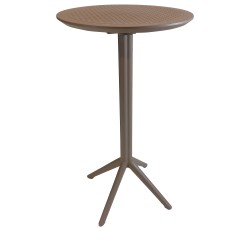 Table snack SKY FOLDING H108xD60cm Taupe