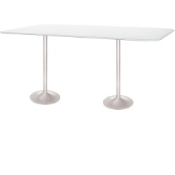 Table INFINITY H110xL200xP80cm Blanche