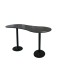 OS Black snack table