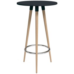 SCANDINAVE snack table Black