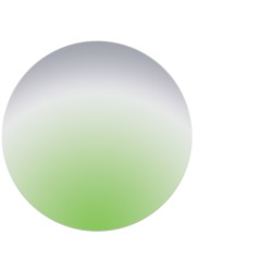 MOON ball Ø40cm Green