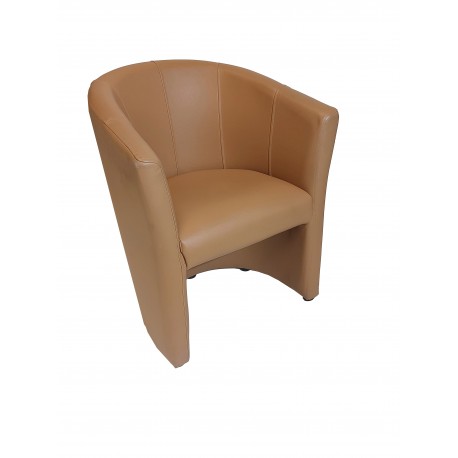 Fireside chair CONFORT Caramel