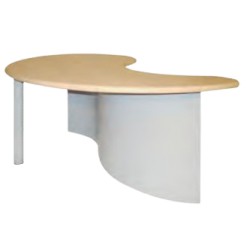 ZIRKA coffee table Beech/Grey