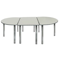 TABLE OVAL  to COVER + 2 Extensions