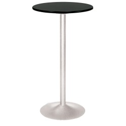 TERTIO 60 Black/White snack table