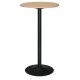 TERTIO 60 beech/black snack table