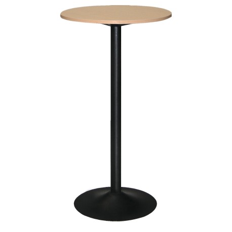 TERTIO 60 beech/black snack table