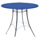 Table CHROMA ronde Bleu