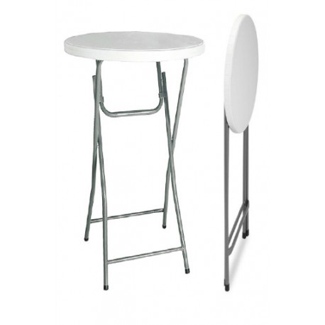 Table snack BASIC ø80cm Blanche