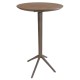 Table snack SKY BAR CARREE 60cm Taupe