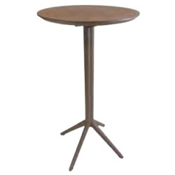 Table snack SKY BAR CARREE 60cm Taupe