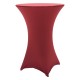 Table snack BASIC ø80cm + HOUSSE Rouge