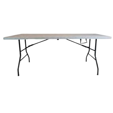 TABLE BASIC PLIANTE RECTANGLE  183cm à napper 