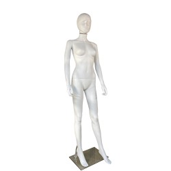 WOMAN MANNEQUIN on glass base