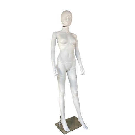 MANNEQUIN FEMME sur socle en verre