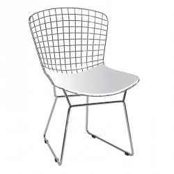 NEST chair + seat cover White