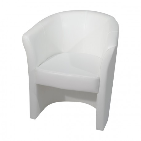 CONFORT white armchair
