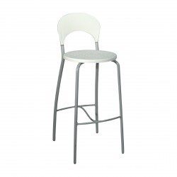 RONDO white stool
