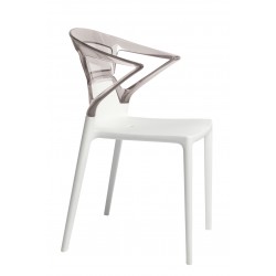 CAPRICE Chair White/Crystal