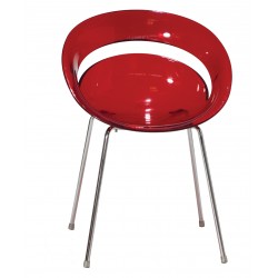 Red DRINK armchair