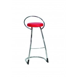 Tabouret PAON Rouge