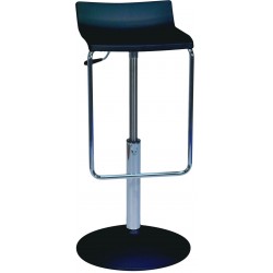 IBIZA stool with gas lift & swivel Black