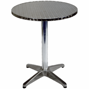 Table DISILQ ronde Alu