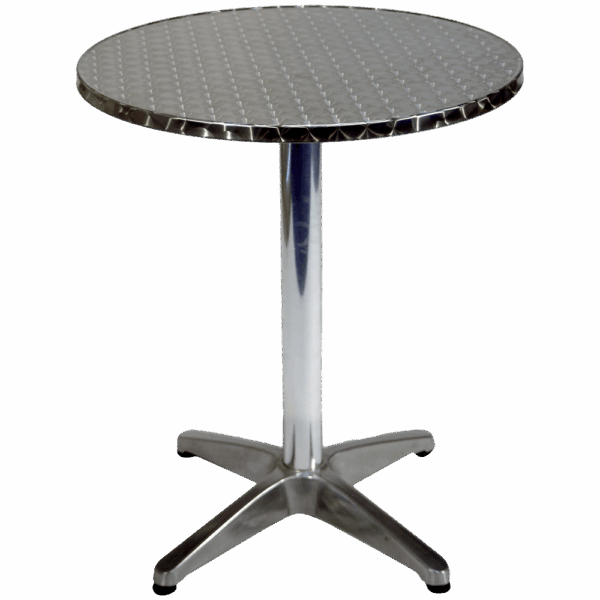 Table DISILQ ronde Alu