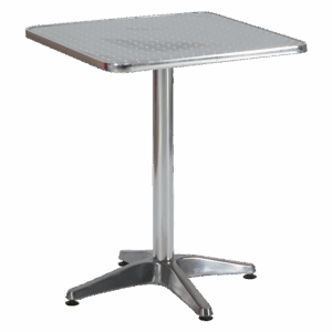 Table DISILQ carrée Alu