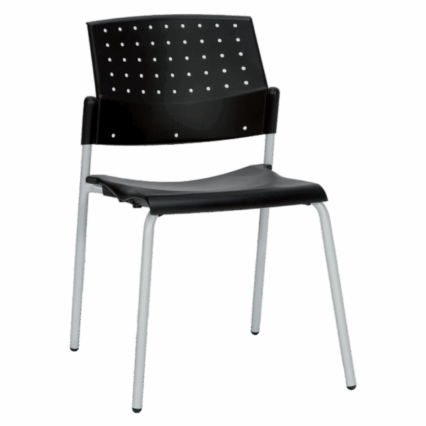 Chaise ARAL noir