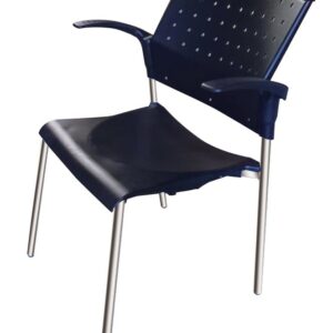 Chaise ARAL avec accoudoirs