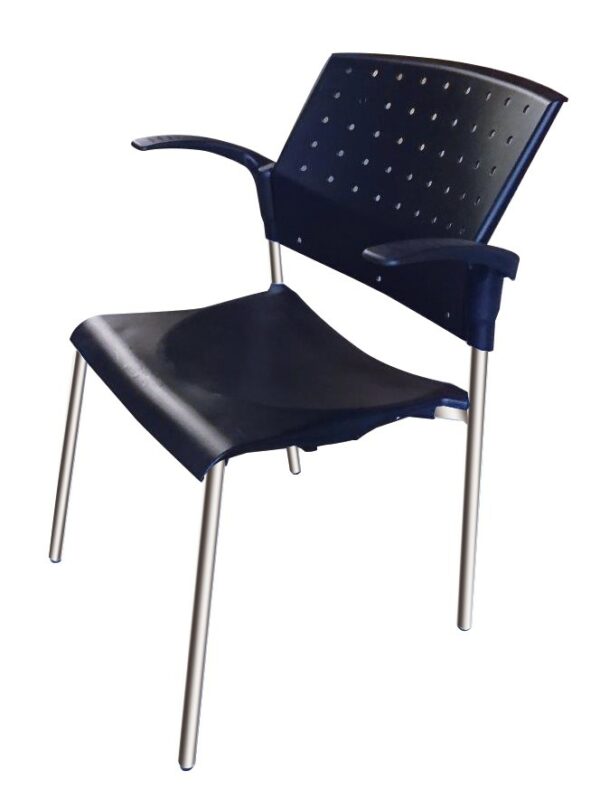 Chaise ARAL avec accoudoirs