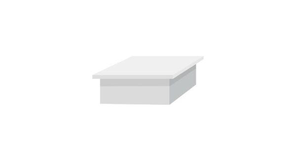 PODIUM H25cm Blanc