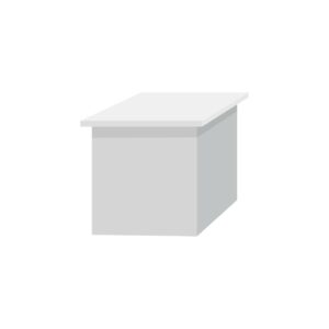 PODIUM H60cm Blanc