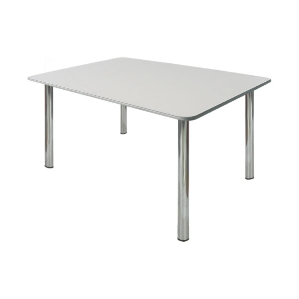 TABLE RECTANGULAIRE Blanc à napper 120cm