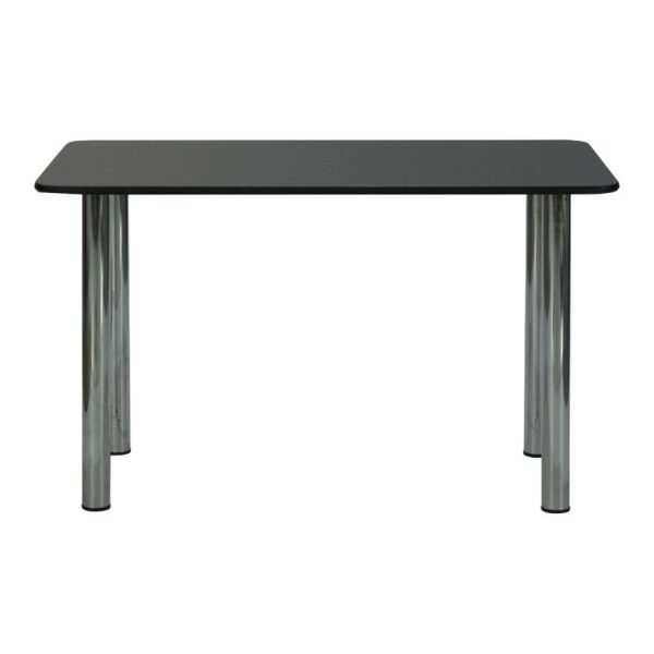 TABLE RECTANGULAIRE Noir à napper
