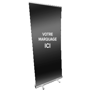 BANNER PERSONNALISE kakemono autoportant sur enrouleur
